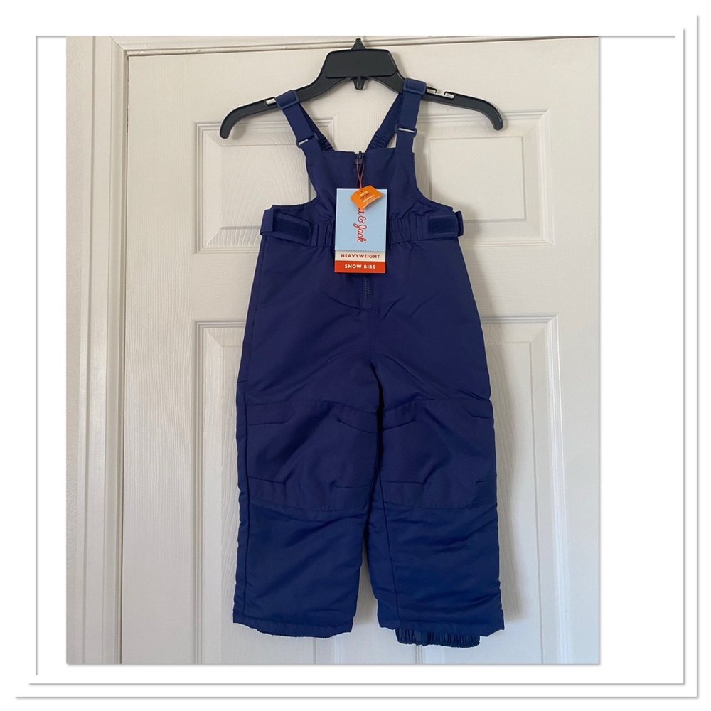 Toddler Heavyweight Snow Ski Bib Cat & Jack 18M - Picture 2 of 4
